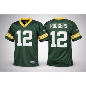 Aaron Rodgers #12 Green Bay Packers Reebok NFL Jersey Green Size M